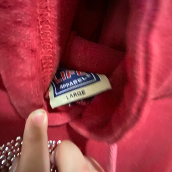 red OU hoodie - Picture 2 of 7